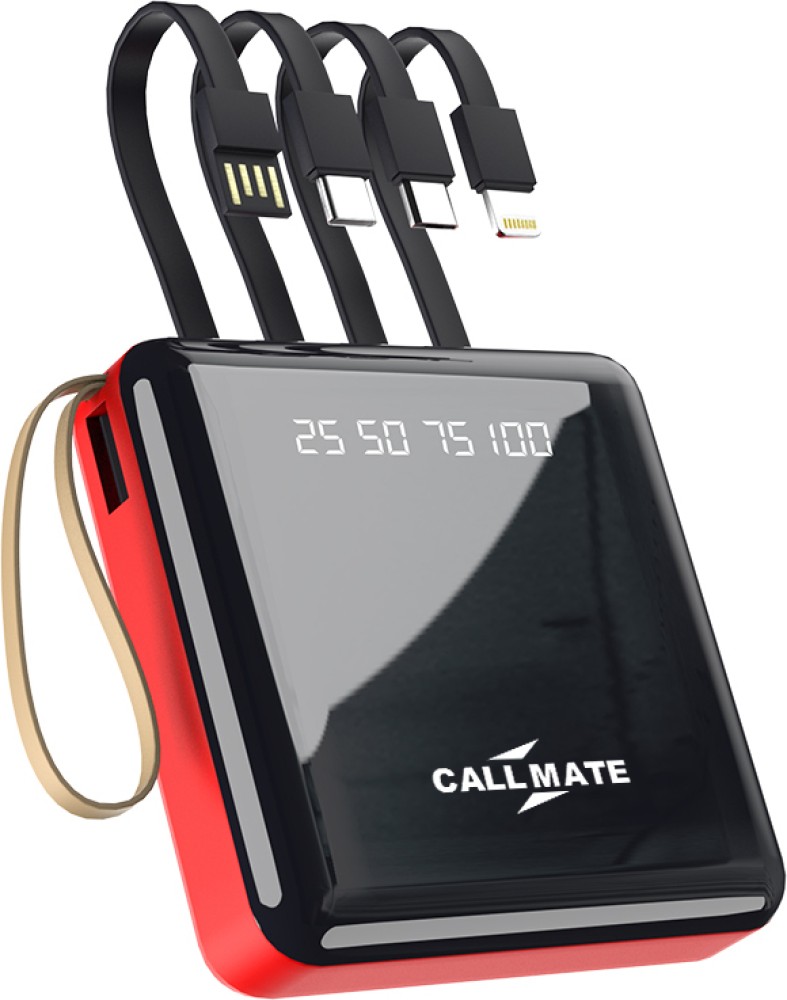 Callmate 50000 mAh Power Bank (15 W, Fast Charging) Price in India - Buy  Callmate 50000 mAh Power Bank (15 W, Fast Charging) online at