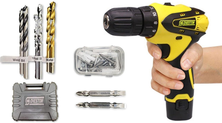Cheston cordless drill machine hotsell