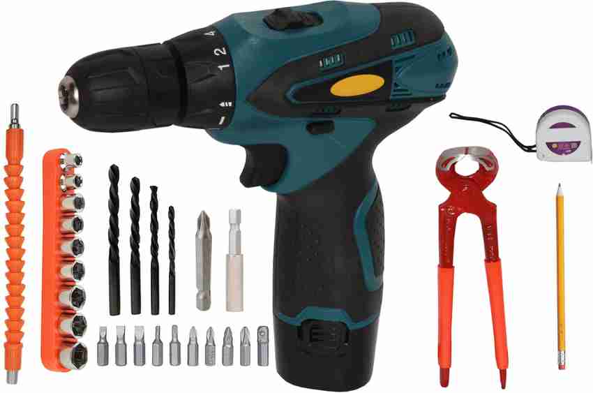 Screwdriver set 2025 with drill machine