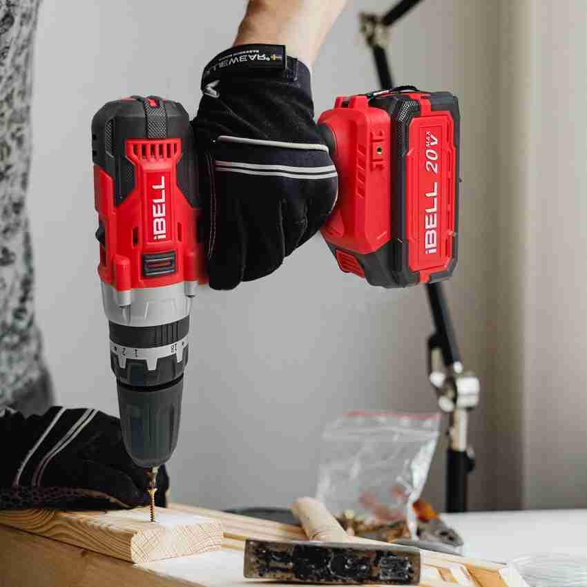 iBELL One Power Series CD20 30 Cordless Drill with charger and 2Ah Battery Cordless Drill Price in India Buy iBELL One Power Series CD20 30 Cordless Drill with charger and 2Ah Battery Cordless