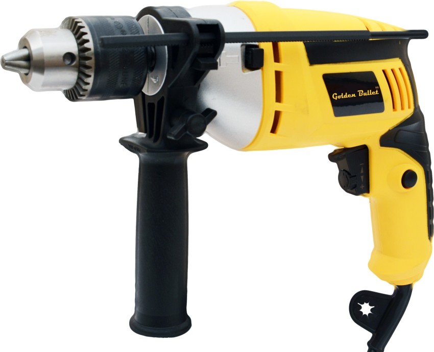 GOLDEN BULLET HI93 Impact Reversible Drill 600W 0 2800rpm 13mm chuck 6 bits Variable Speed HI93 Pistol Grip Drill Price in India Buy GOLDEN BULLET HI93 Impact Reversible Drill 600W 0 2800rpm 13mm