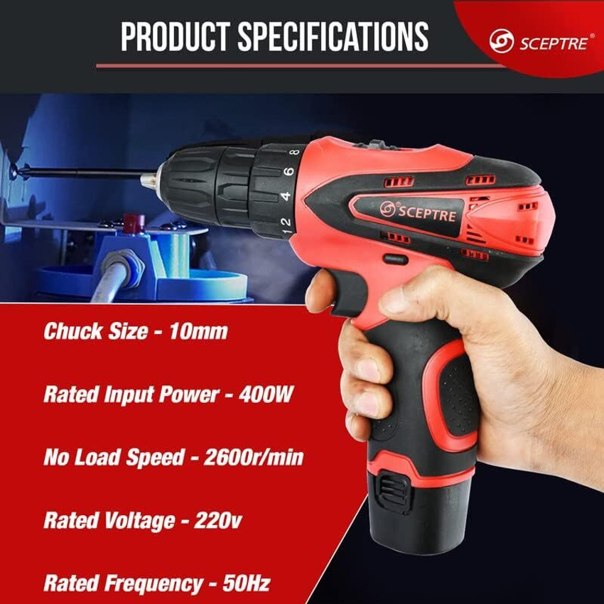 Cordless drill best sale power rating