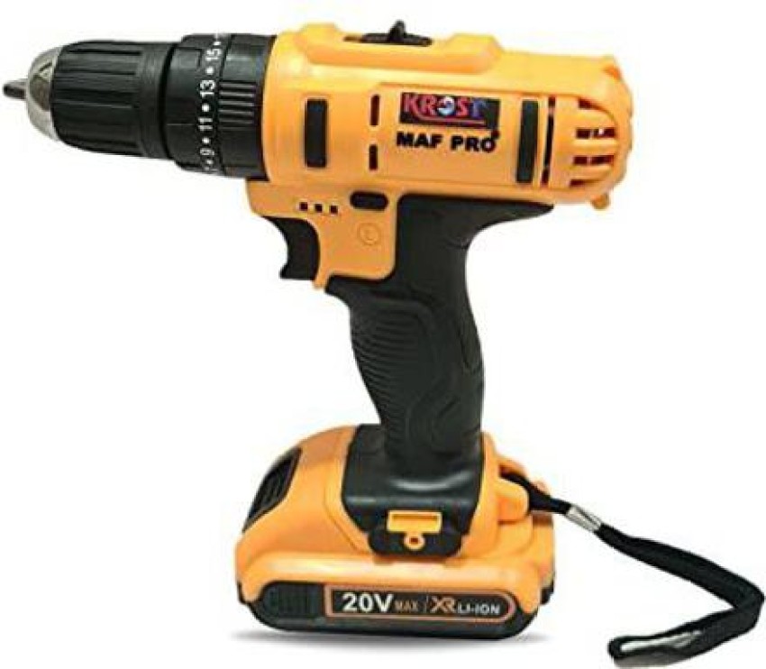 Krost MAF PRO 20V DRIL KIT Cordless Drill Price in India Buy