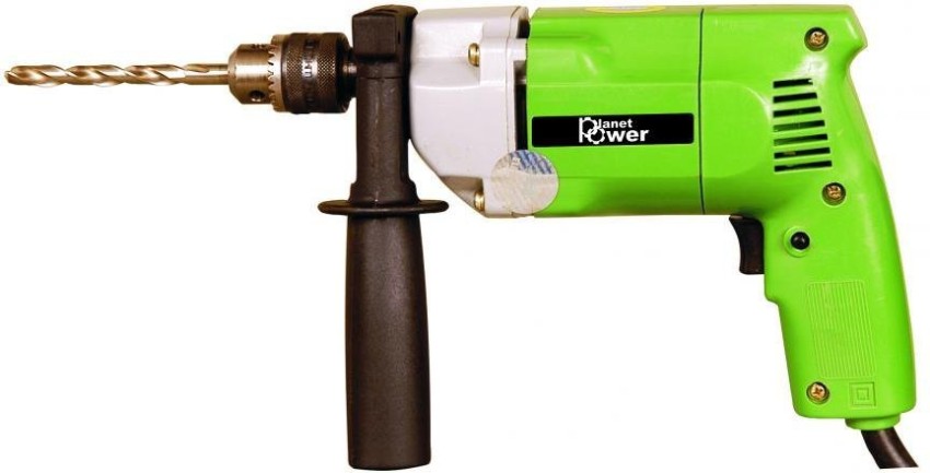 munwari Planet Power 13mm 750W Green Drill Machine EID13 Pistol