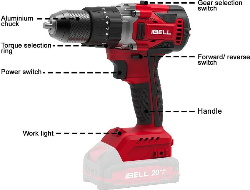 Ibell cordless drill machine 2025