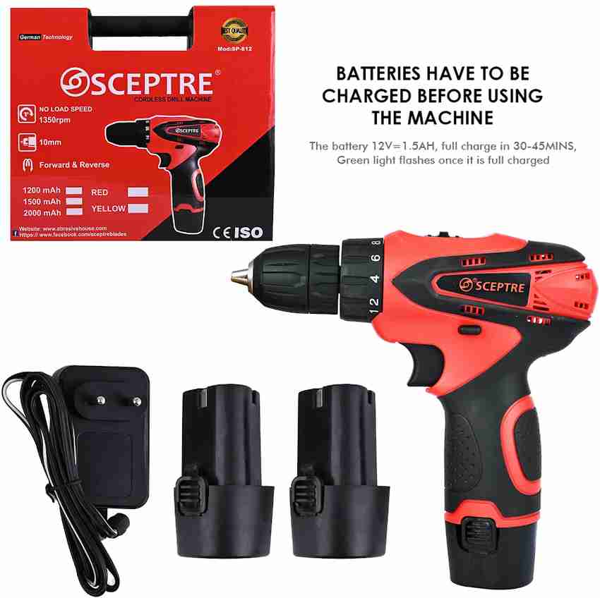 Mitsushi cordless shop drill driver 12v