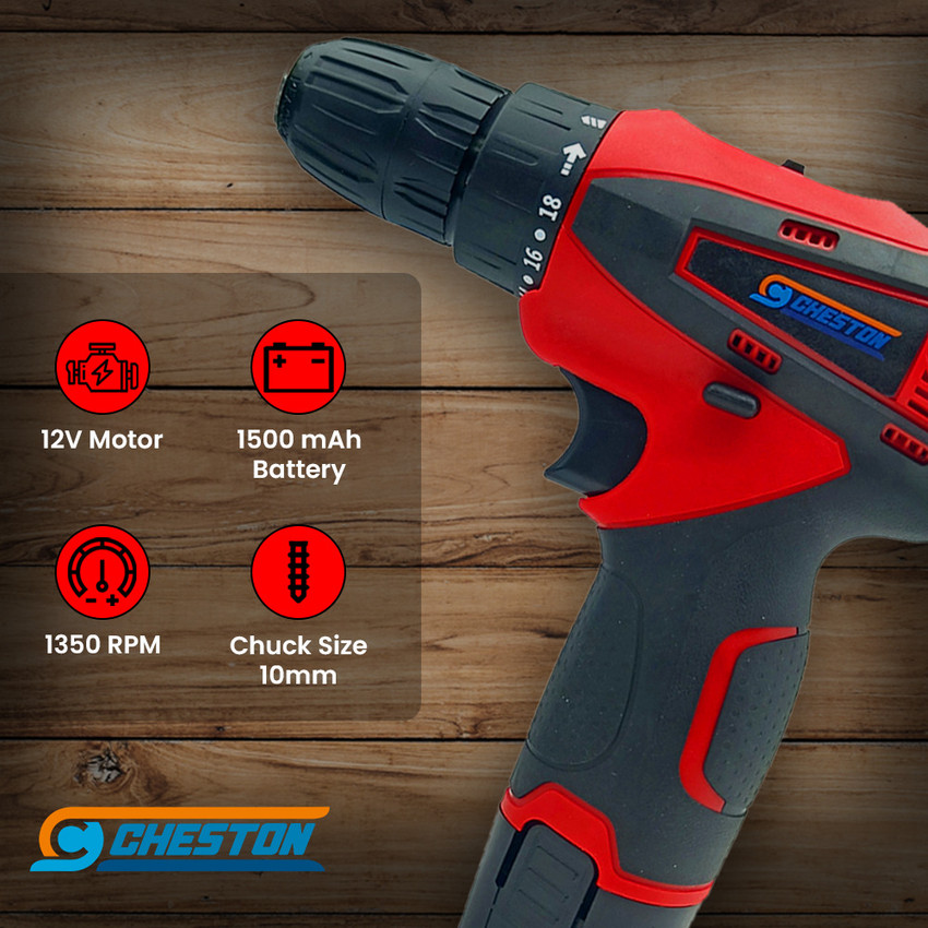 Cheston cordless hot sale drill machine