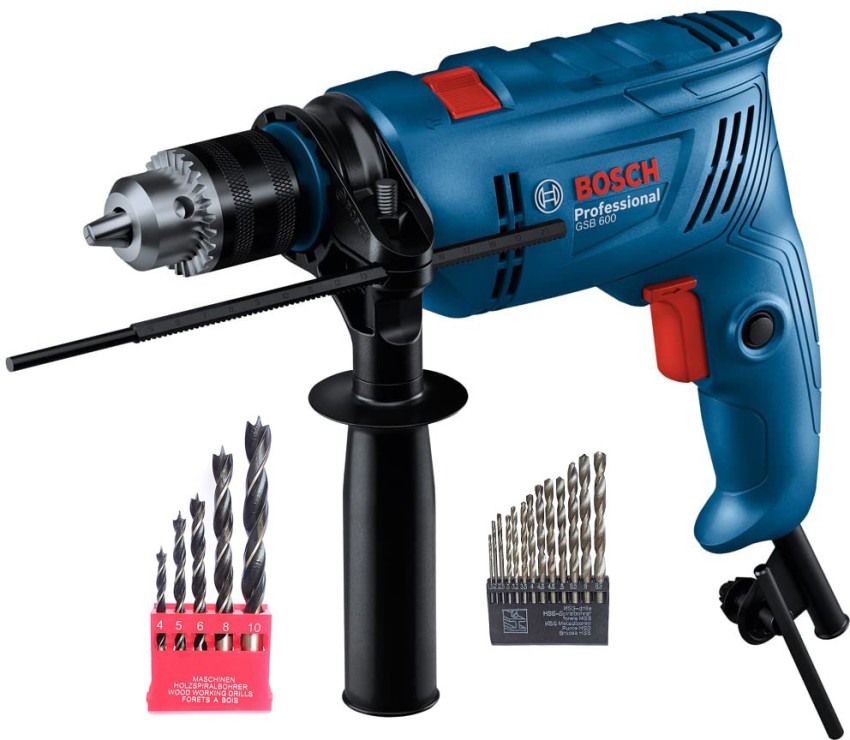 Inditrust 1 Year Warranty Bosch GSB 600W Electric Impact Drill