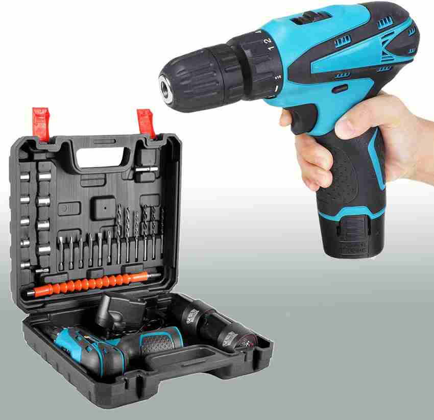 MLD 12v cordless screwdriver drill machine With 2 battery