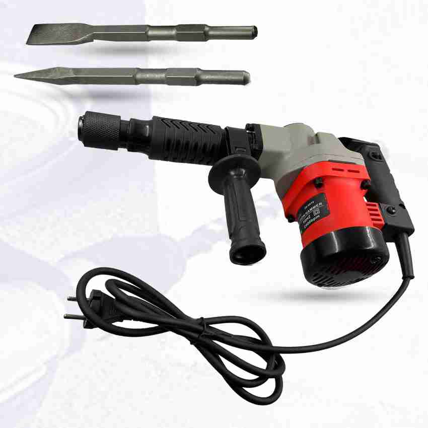 Hillgrove HGCM536M8 17mm Demolition Chisel+Hammer Concrete Breaker Drill  Machine with 2 Bits for Wall 1200 W Pistol Grip Drill Price in India - Buy  Hillgrove HGCM536M8 17mm Demolition Chisel+Hammer Concrete Breaker Drill  Machine with 2 Bits