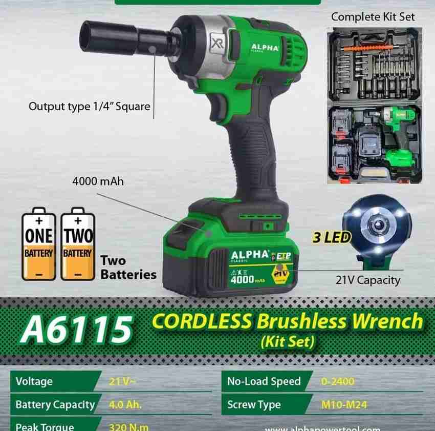 Tenwa cordless deals impact wrench