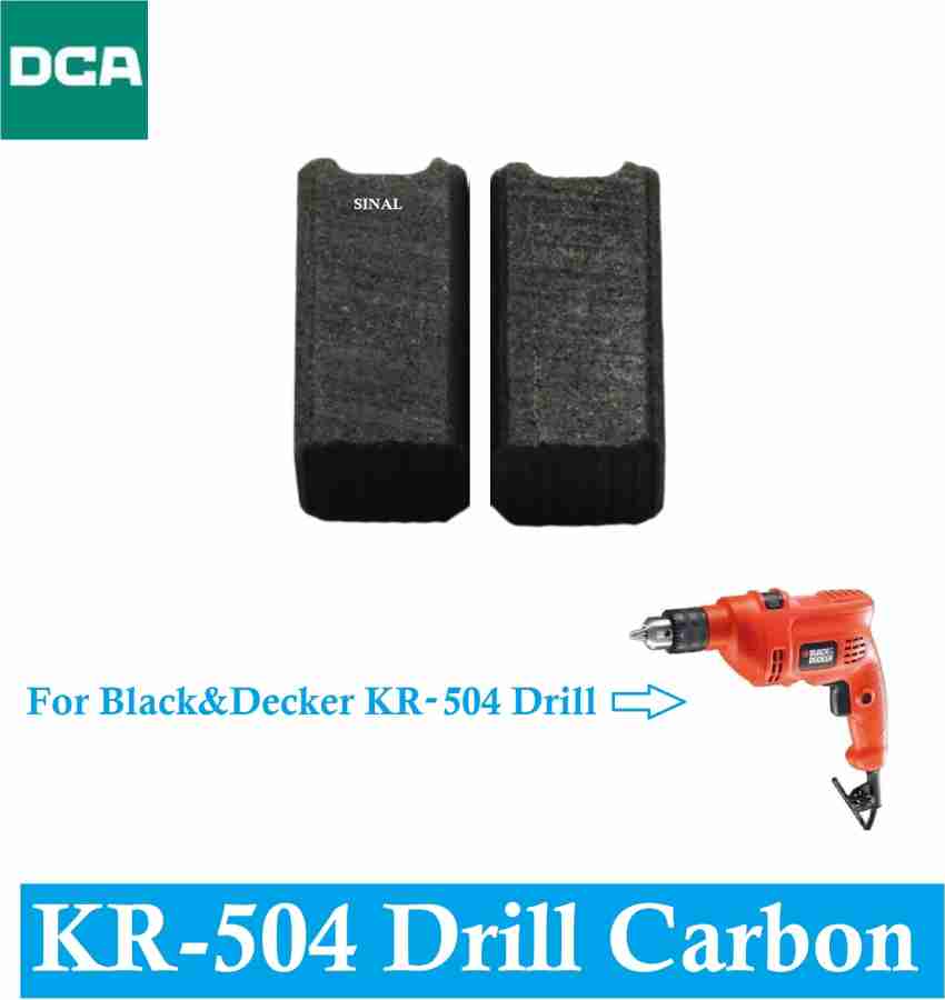 SINAL Carbon Brush Set DCA Make For Black Decker Drill Model