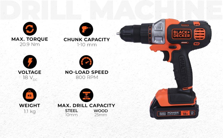 BLACK DECKER MT218K GB Power Hand Tool Kit Price in India Buy