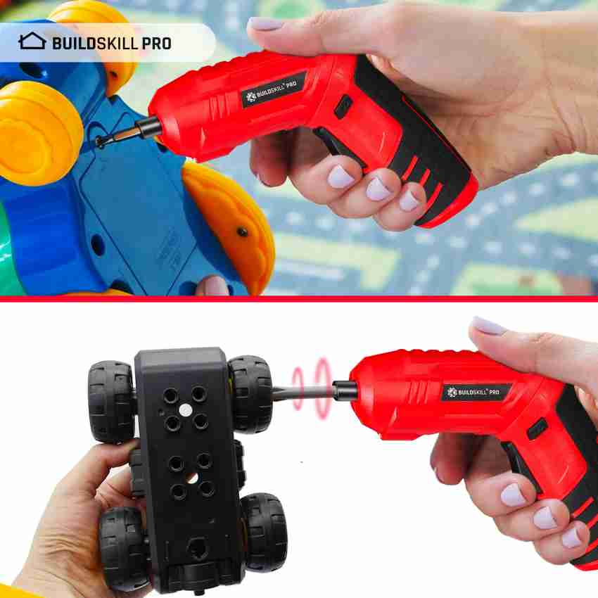 BUILDSKILL Pro BIXO 3.6V Li Ion 1500 AH Cordless Screwdriver Power Hand Tool Kit Price in India Buy BUILDSKILL Pro BIXO 3.6V Li Ion 1500 AH Cordless Screwdriver Power Hand Tool Kit online at Flipkart....