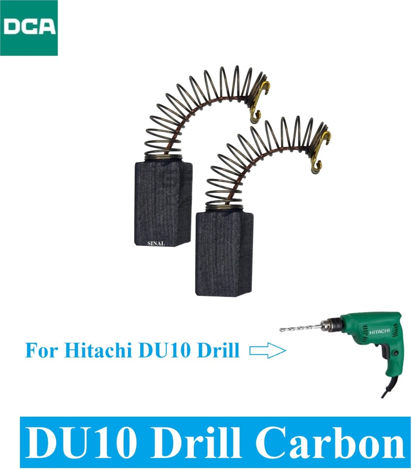 SINAL Carbon Brush Set DCA Make For Hitachi Drill Model DU10