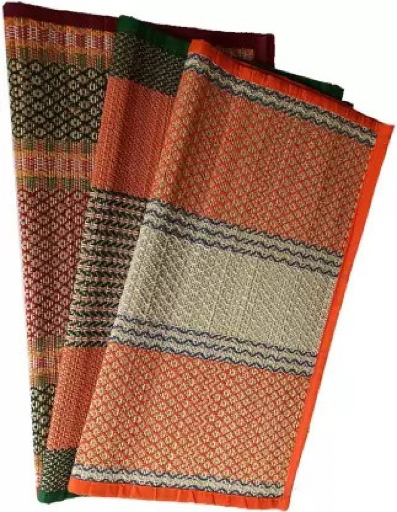 100% Cotton Pooja Mat  Handloom Prayer Mat (27x22)– CultureShoppe