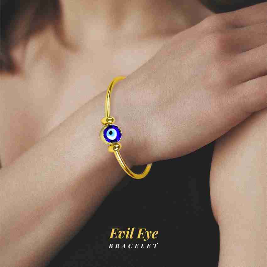 Nazar bracelet cheap in gold