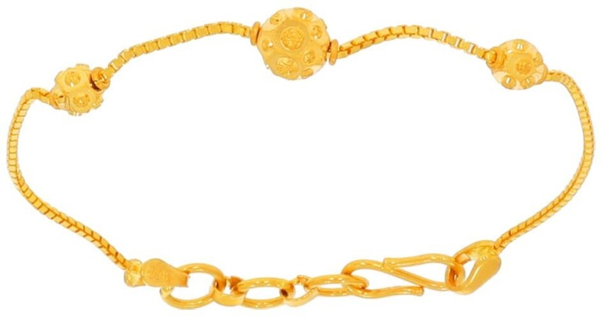 Buy Yellow Gold Bracelets & Bangles for Women by Whp Jewellers Online