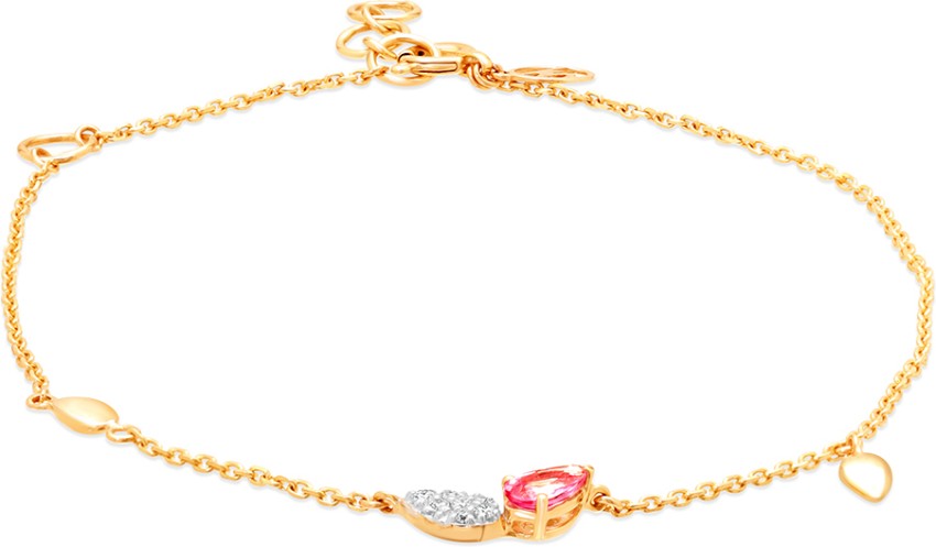 Tanishq gold bracelet price on sale list