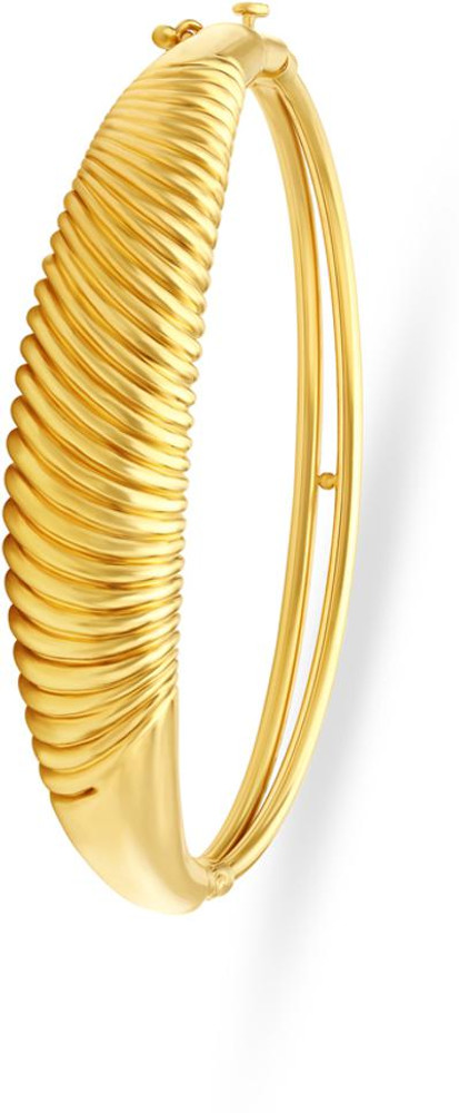 Mia by Tanishq Sophisticated Yellow Gold Ribbed Bangle Yellow Gold 18kt Bangle Price in India Buy Mia by Tanishq Sophisticated Yellow Gold Ribbed Bangle Yellow Gold 18kt Bangle online at Flipkart