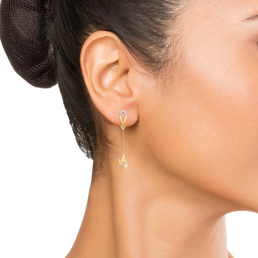 Tanishq sui dhaga on sale earring