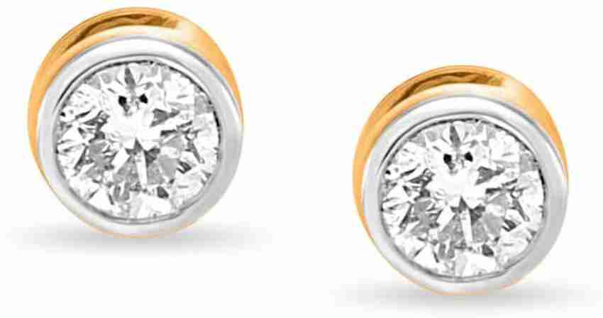 Tanishq hot sale platinum earrings