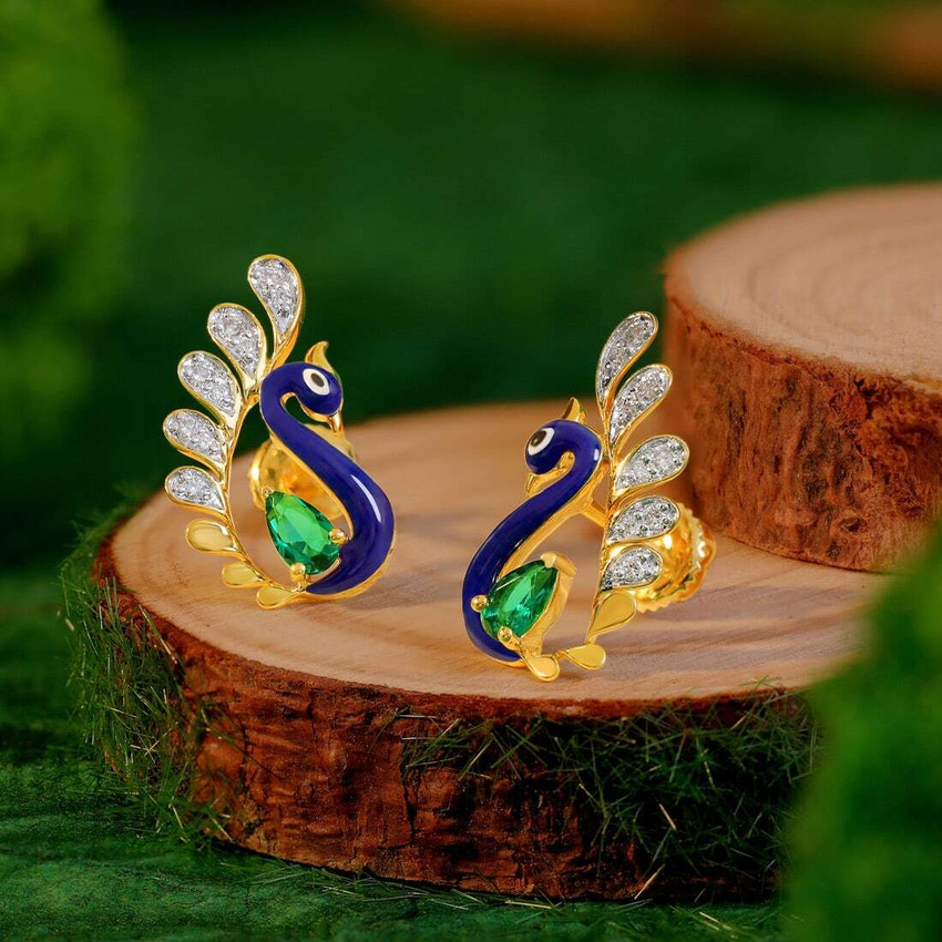 Kalyan jewellers earring with price on sale