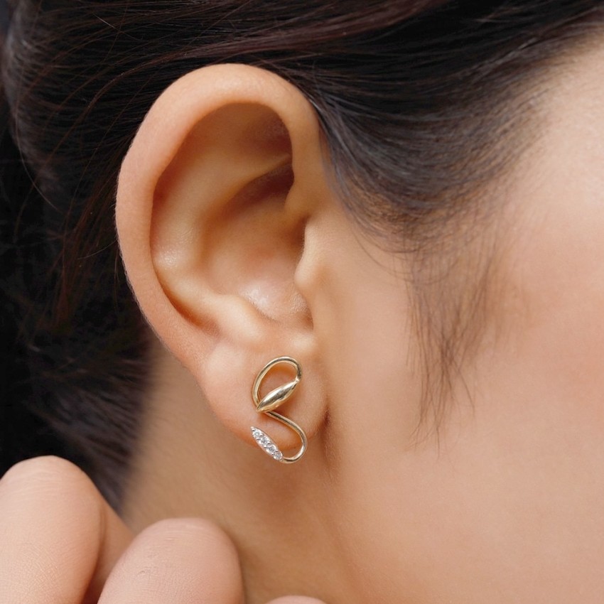 Flipkartcom  Buy Tanishq Trendy Jhumki Silver Oxidized Fabulous Drop  Earrings For WomenGirls Brass Earring Set Online at Best Prices in India