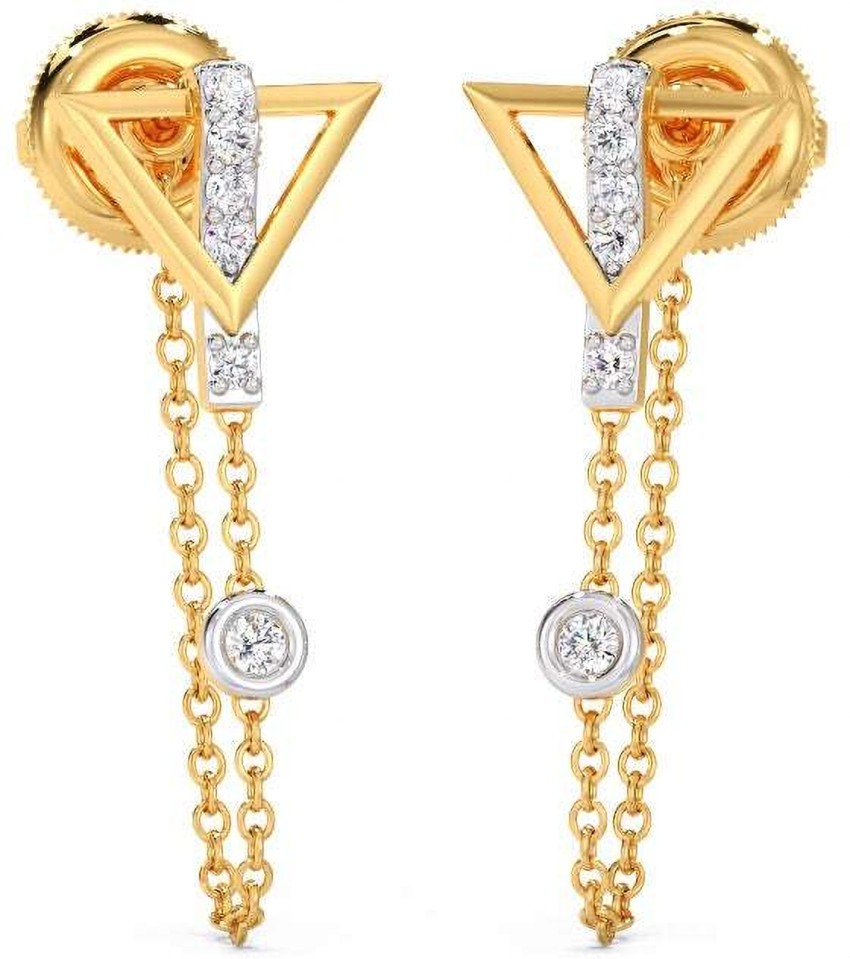 Kalyan jewellers deals earrings diamond