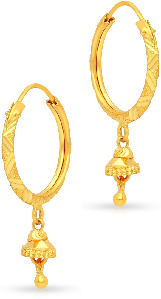 Top 91+ gold hoop earrings malabar super hot 3tdesign.edu.vn