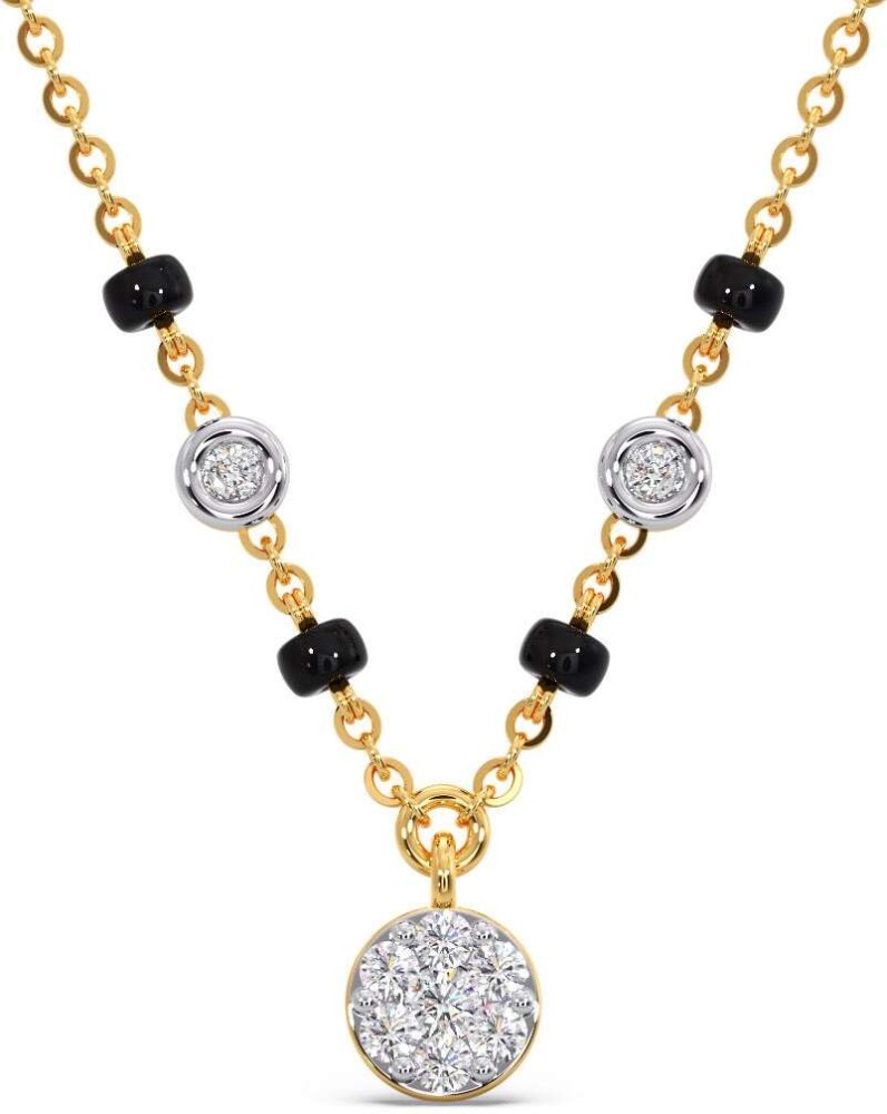 Diamond mangalsutra price sale in kalyan jewellers