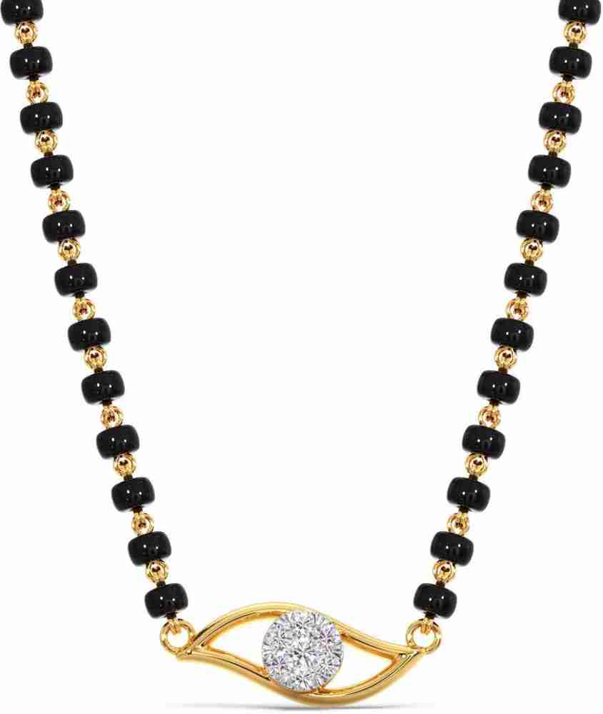 Candere hot sale gold mangalsutra