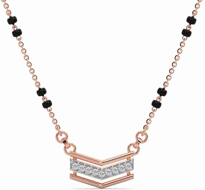 Kalyan jewellers diamond cheap mangalsutra collection