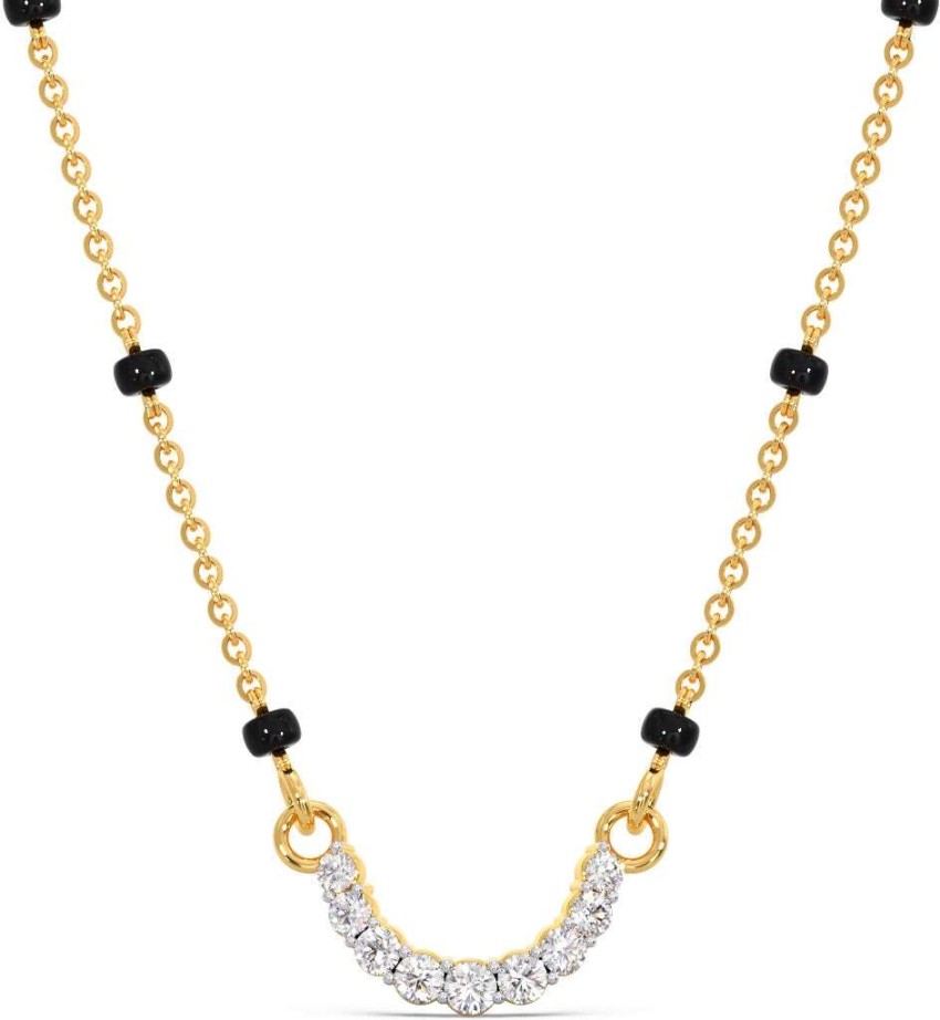 Candere gold sale mangalsutra