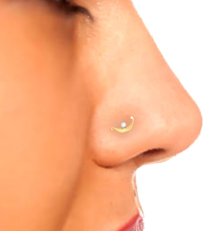 Pc chandra jewellers nose on sale ring