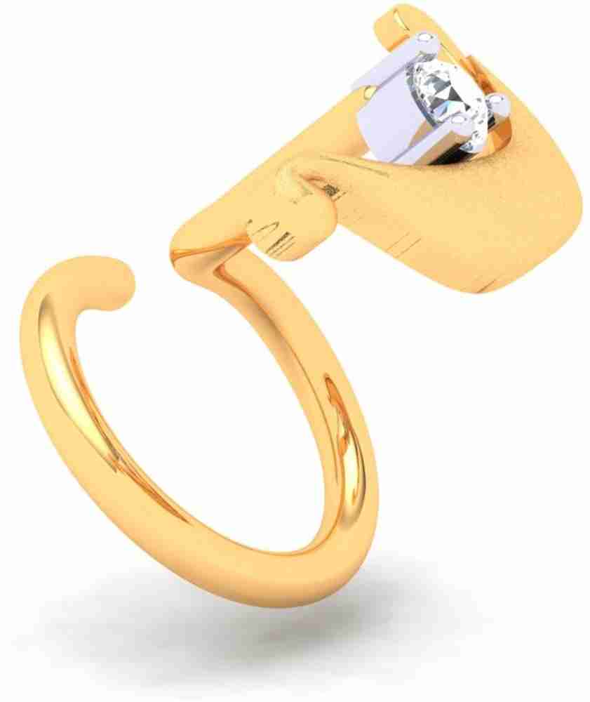 Nose ring gold pc chandra on sale