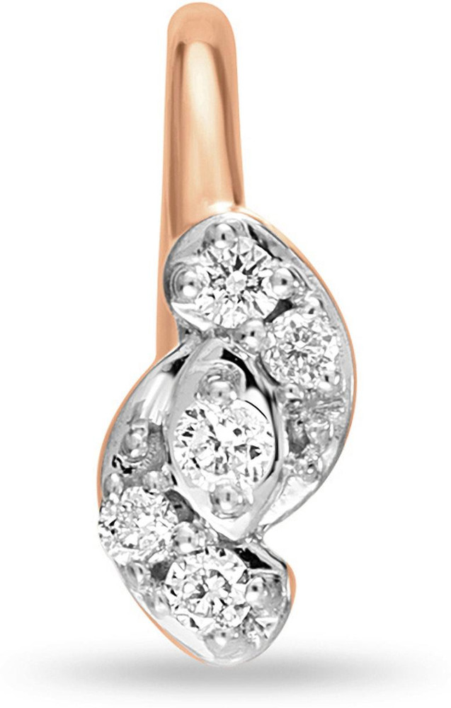 Platinum nose ring tanishq deals