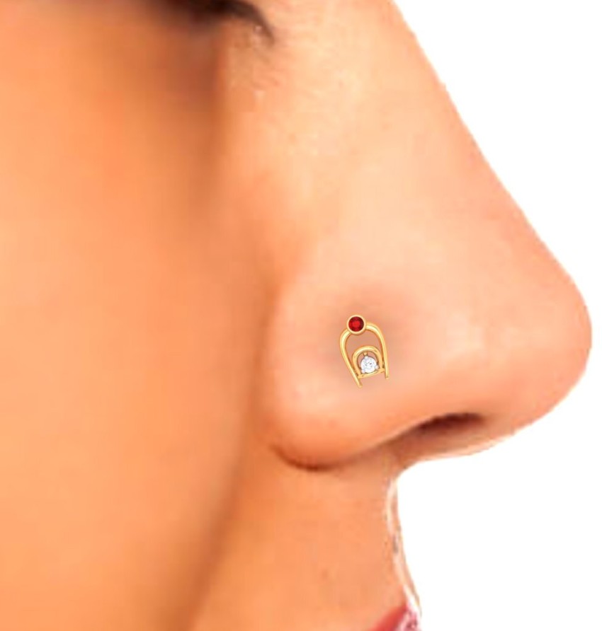 Nose ring gold hot sale pc chandra