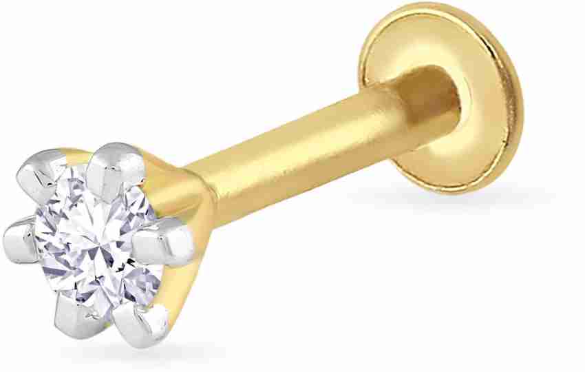 Malabar gold diamond nose pin designs sale with price