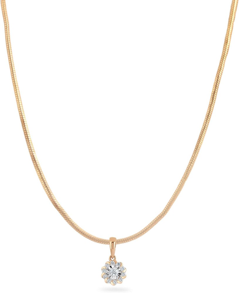 Tanishq mia hot sale pendant set