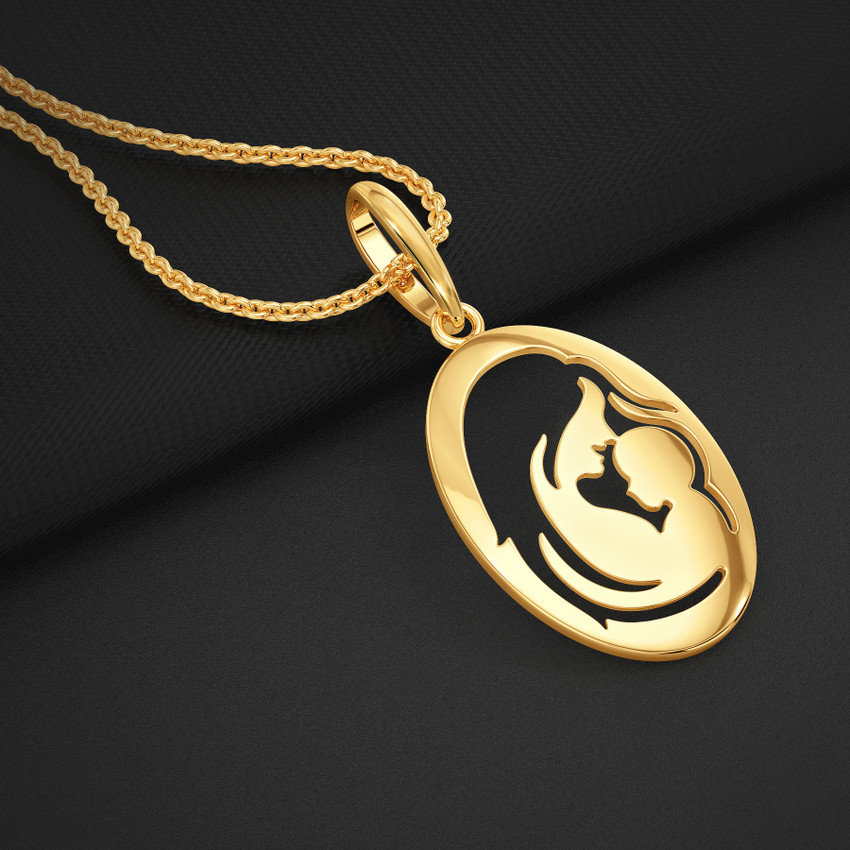 Mother and son gold necklace deals