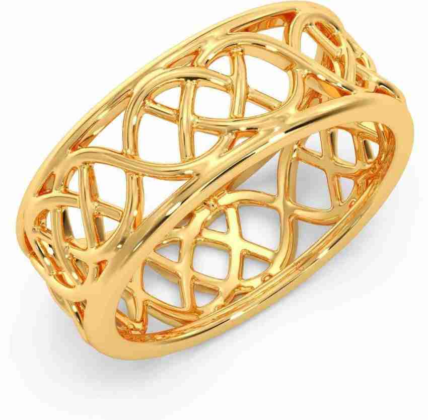 Kalyan jewellers gold hot sale ring design