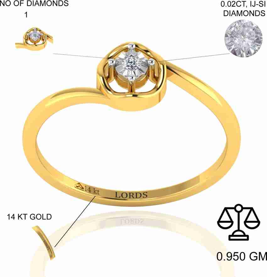 Engagement gold ring price hotsell