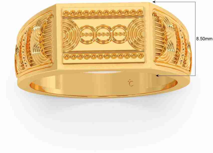 Kalyan jewellers gold on sale rings with price 8000