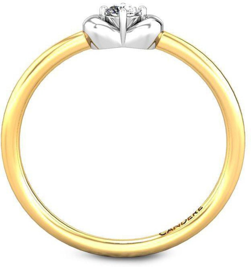 Candere solitaire sale rings