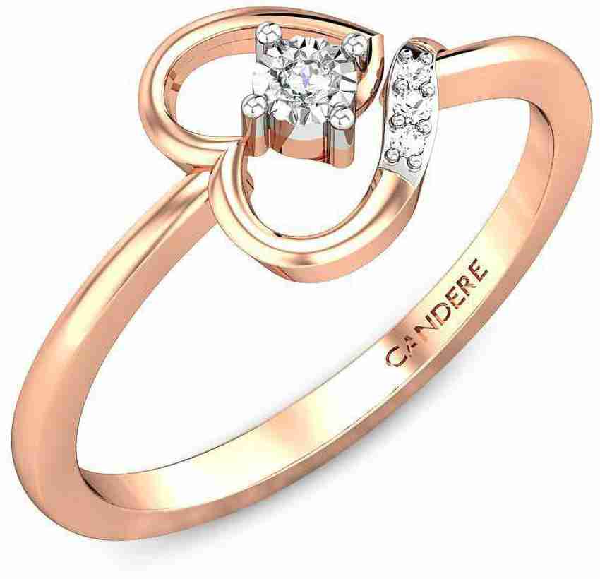 Candere engagement sale rings