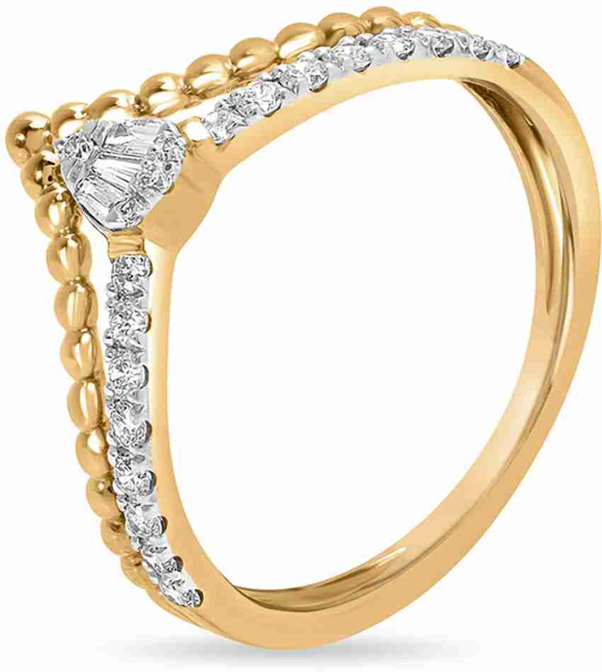 Tanishq diamond rings deals 24k gold