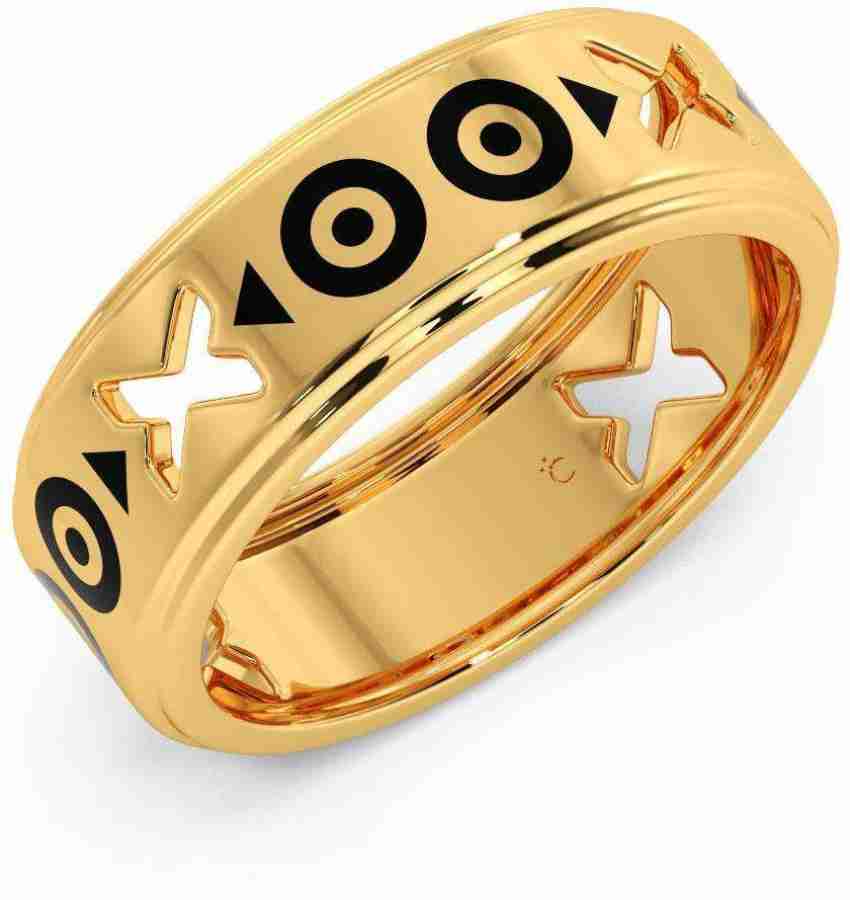 Candere by Kalyan Jewellers Men Gold Ring 14kt Yellow Gold ring Price in  India - Buy Candere by Kalyan Jewellers Men Gold Ring 14kt Yellow Gold ring  online at