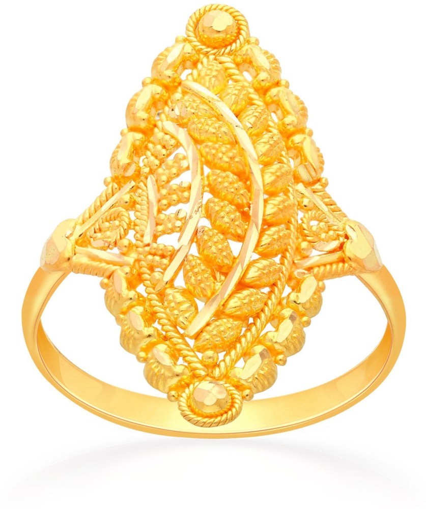 Malabar Gold and Diamonds 22k 916 Yellow Gold Ring for Women  Amazonin  Fashion
