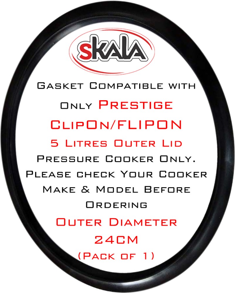 Prestige 5 litre pressure cooker online gasket